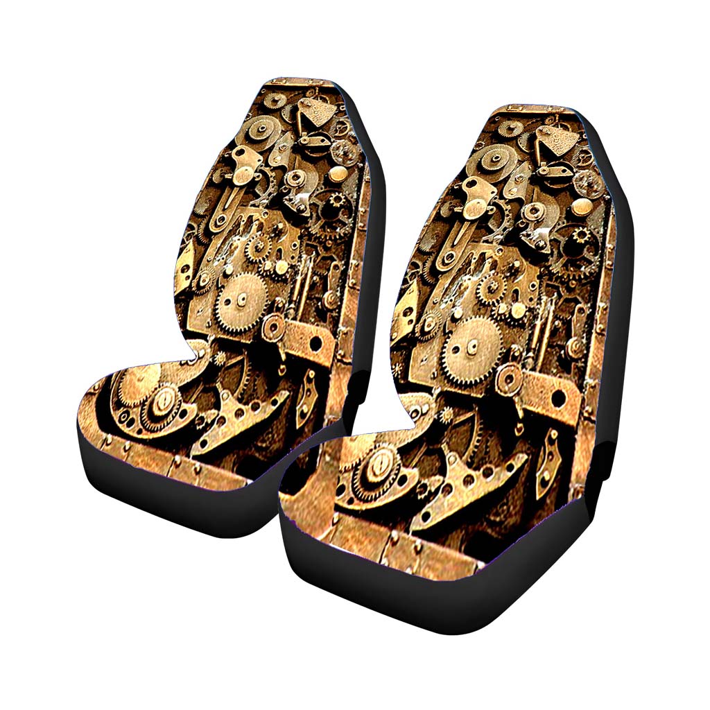 Steampunk 2 car Seat Covers