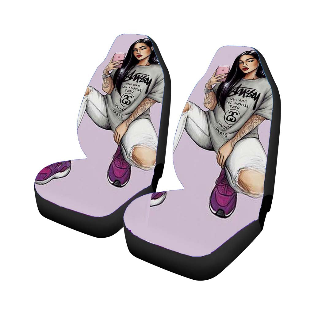 Stussy Girl car Seat Covers