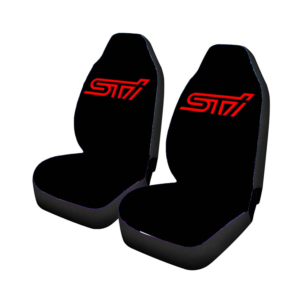 Subaru Sti Red Logo car Seat Covers