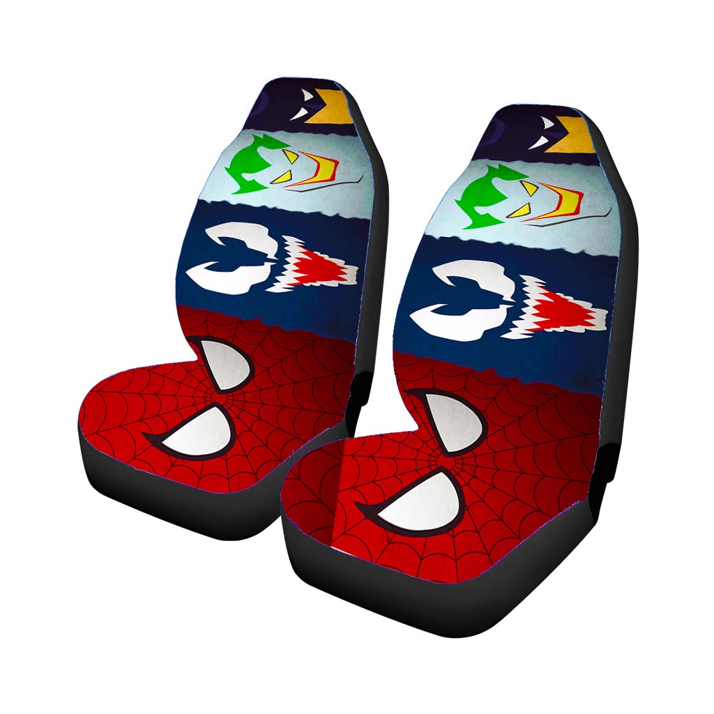 Super Heroes Dc Marvel car Seat Covers