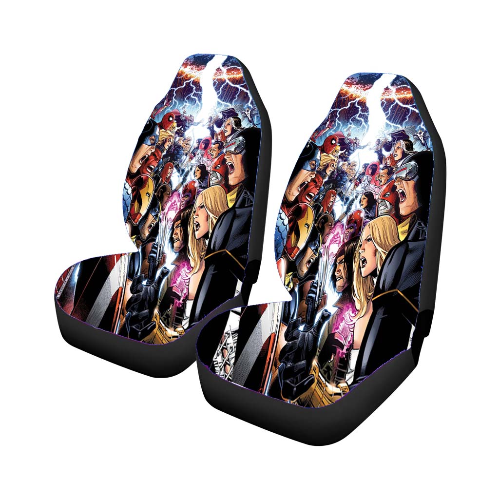 The Avengers Vs Xmen car Seat Covers