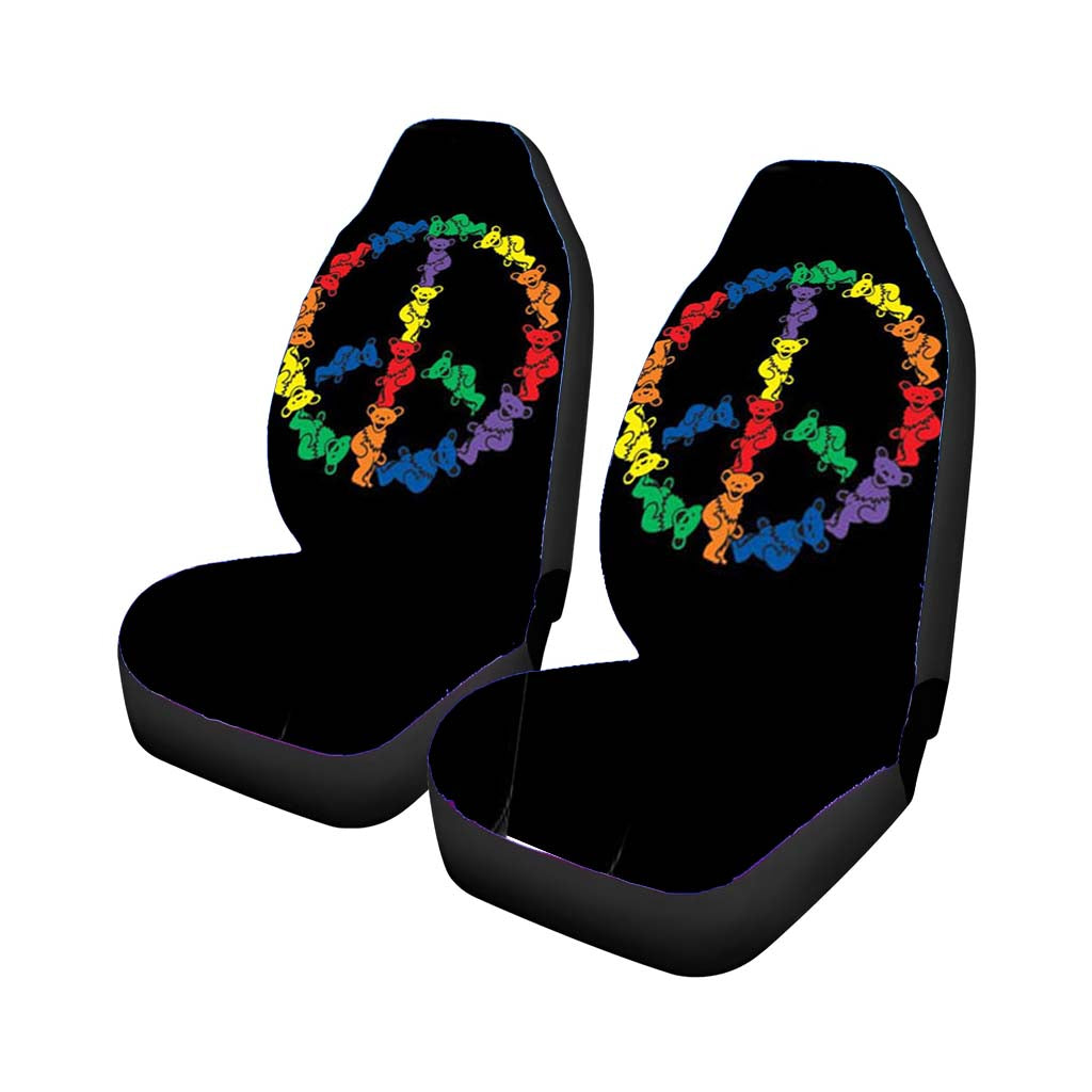 The Grateful Dead Bear car Seat Covers