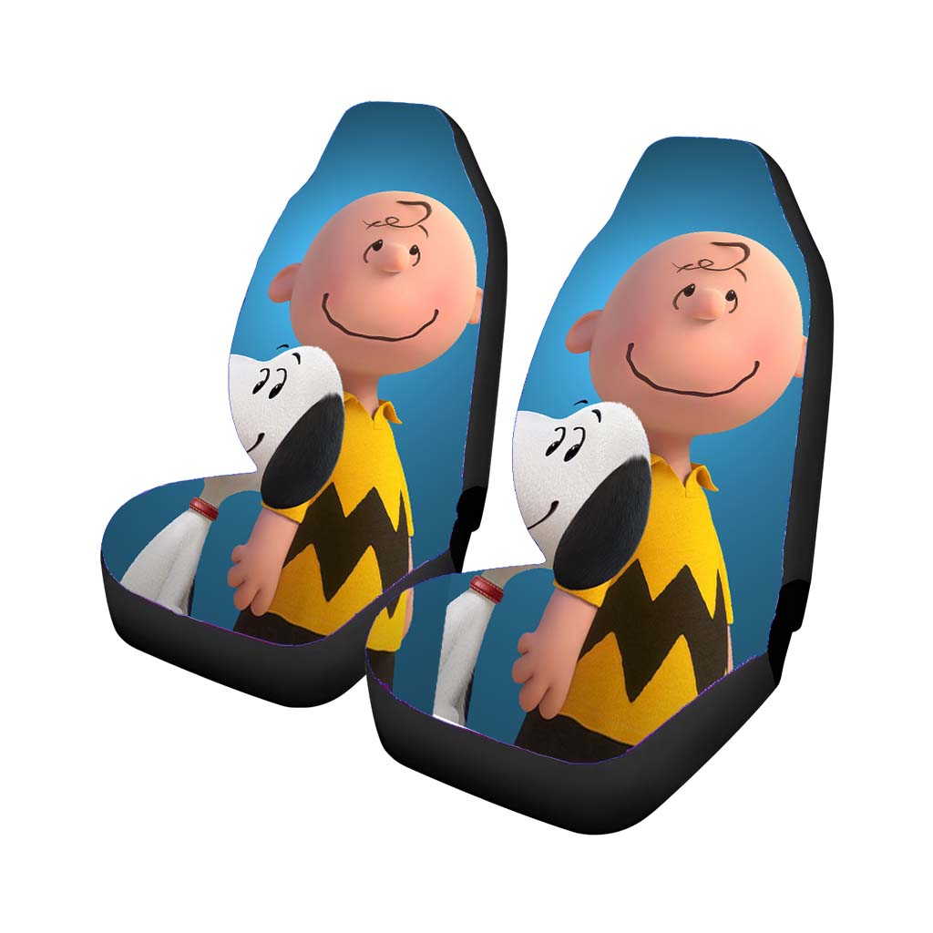The Peanuts Movie Poster car Seat Covers
