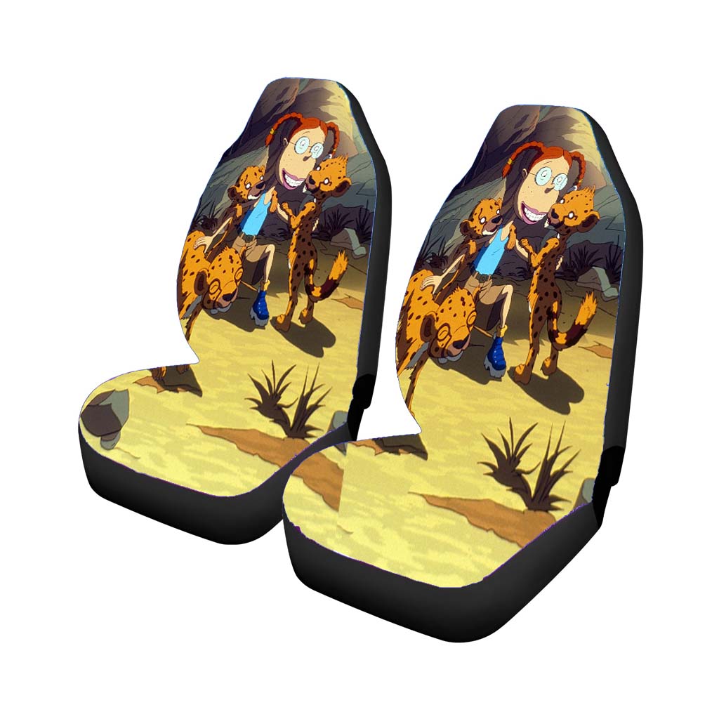 The Wild Thornberrys Eliza Thornberry And Hyena car Seat Covers