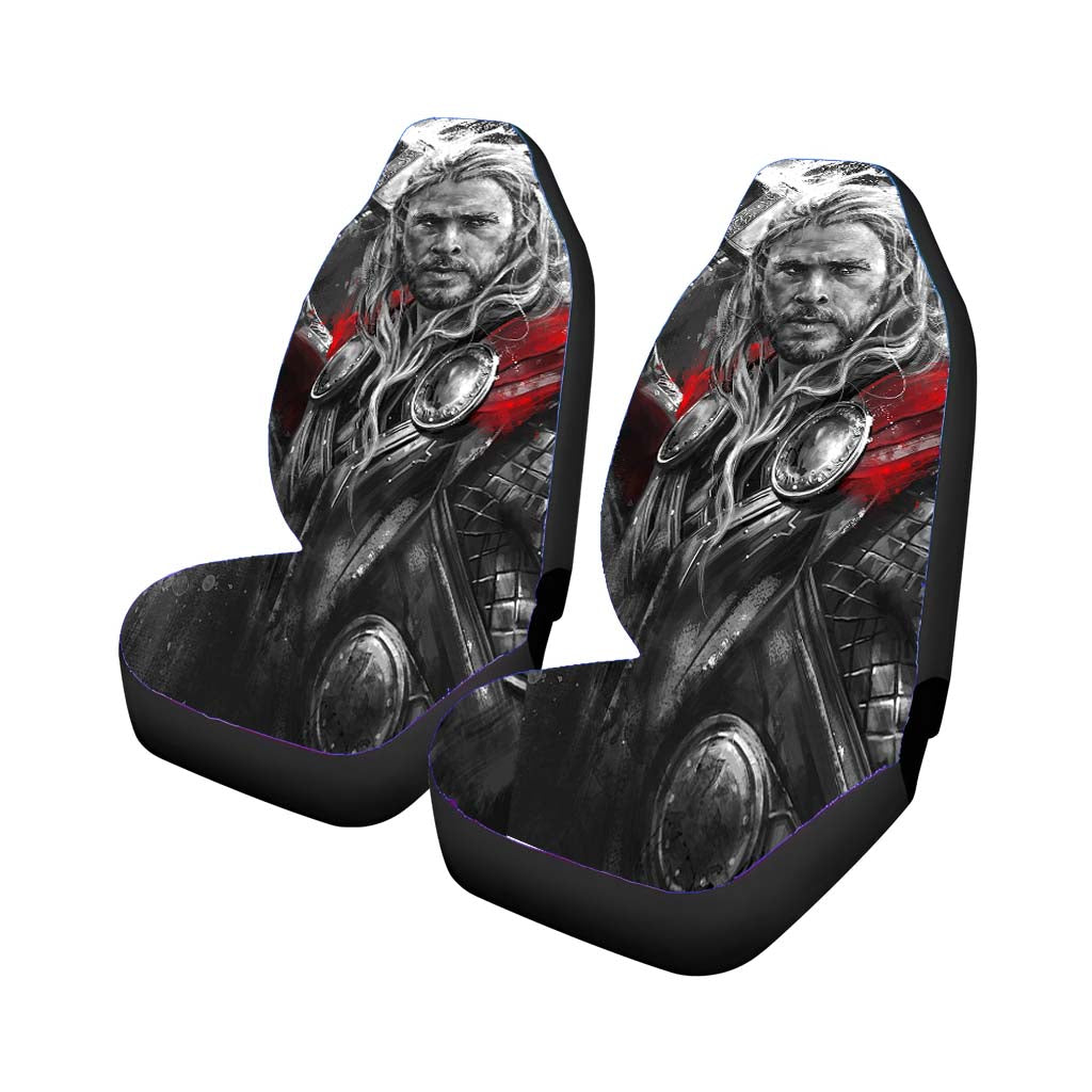 Thor Illustration car Seat Covers