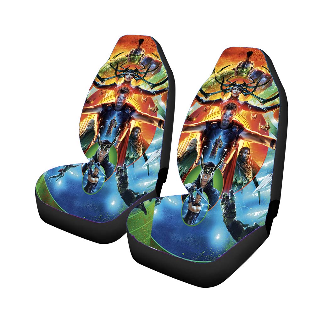 Thor Ragnarok Art car Seat Covers