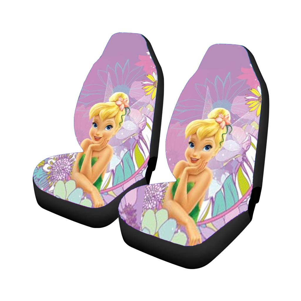 Tinkerbell Fairy Floral car Seat Covers