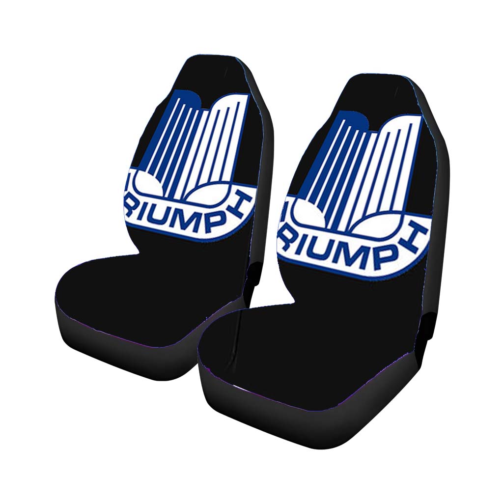 Triumph Logo Dark Grey car Seat Covers