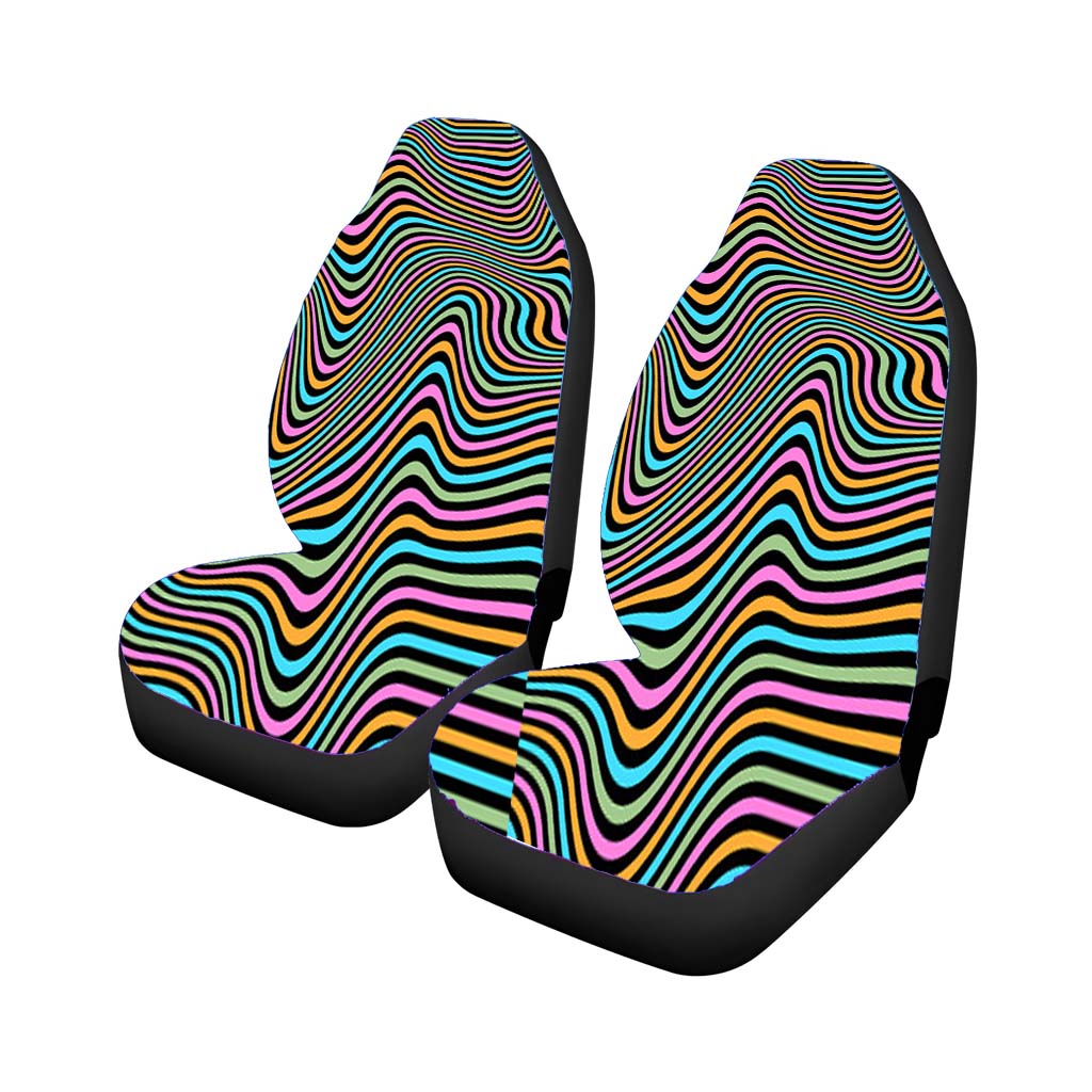 Tyler Spangler Abstract Color Shape Illusions Minimalist Wallpaper car Seat Covers