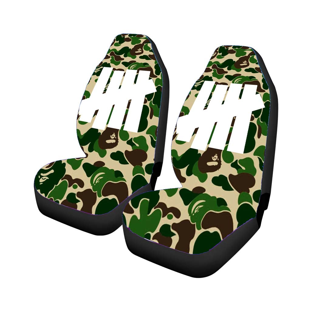 Undefeated Bape Shark car Seat Covers