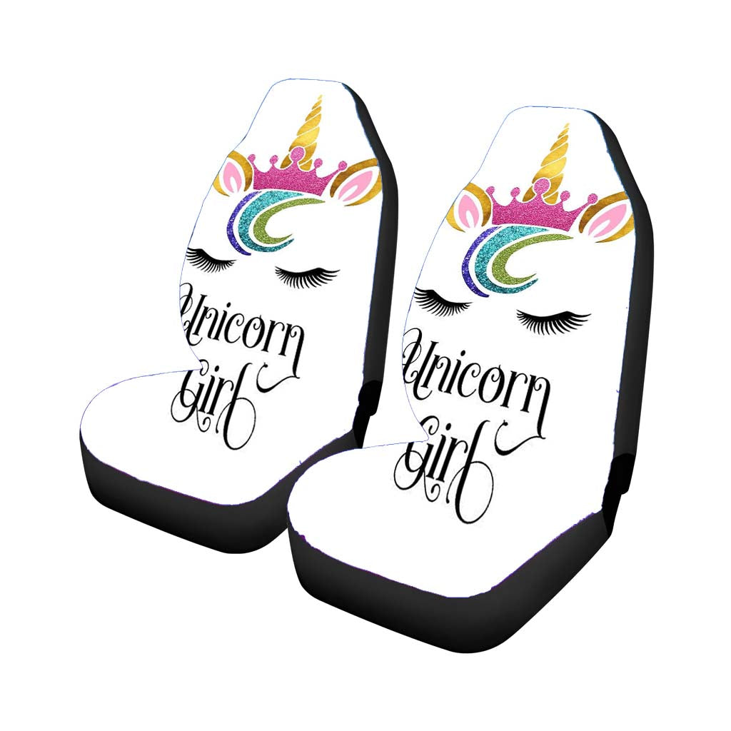 Unicorn Girl car Seat Covers