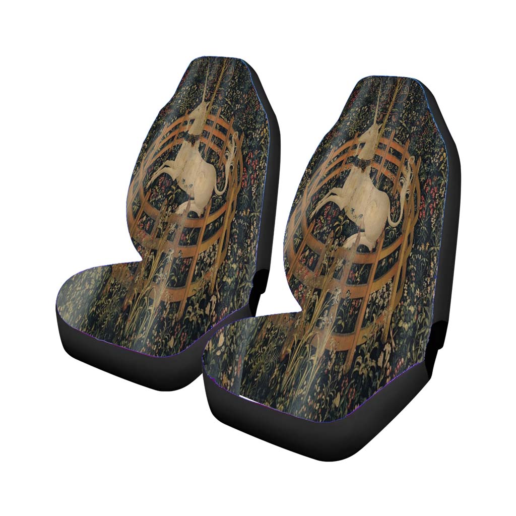 Unicorn In Captivity car Seat Covers