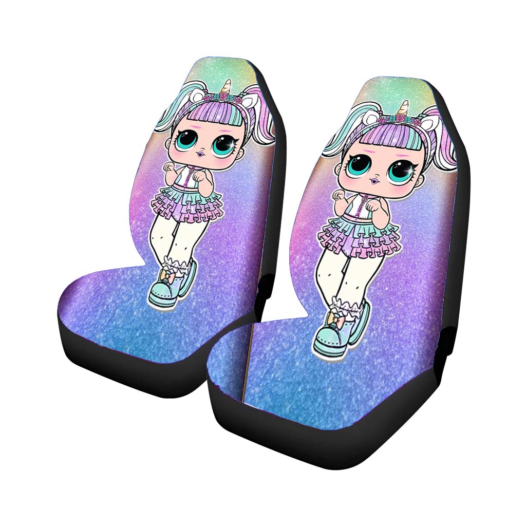 Unicorn Lol Surprise Doll car Seat Covers