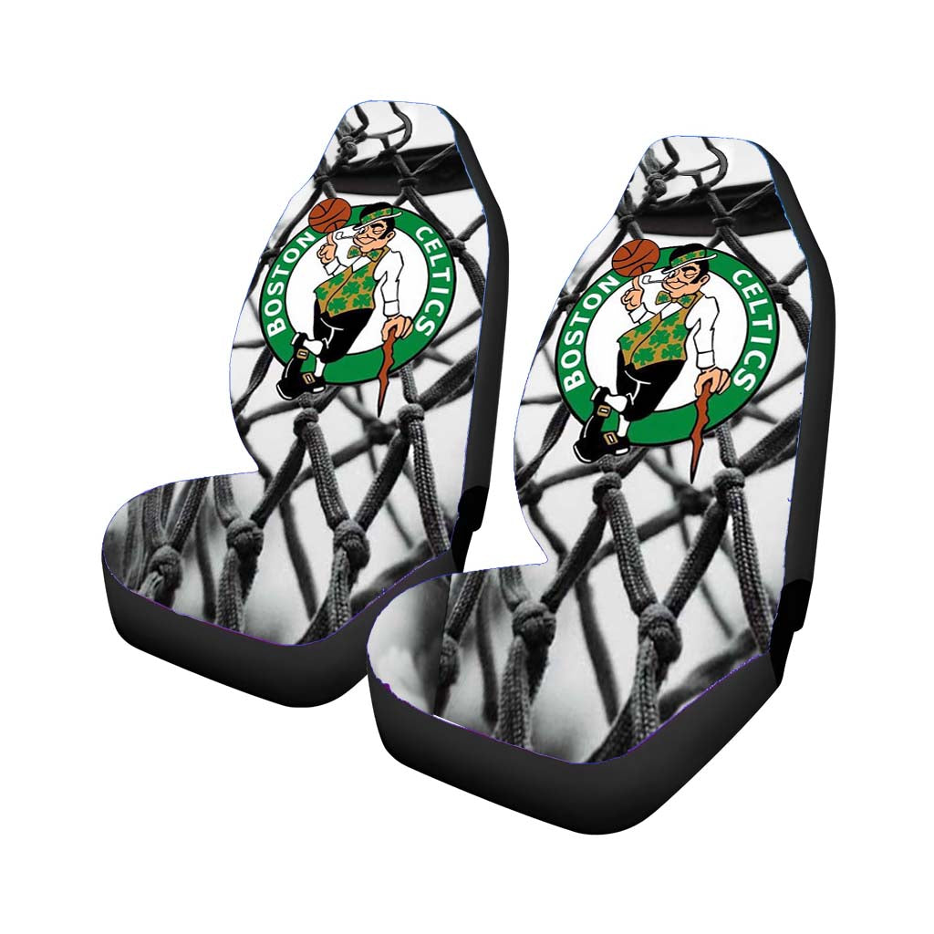 Unique Boston Celtics car Seat Covers