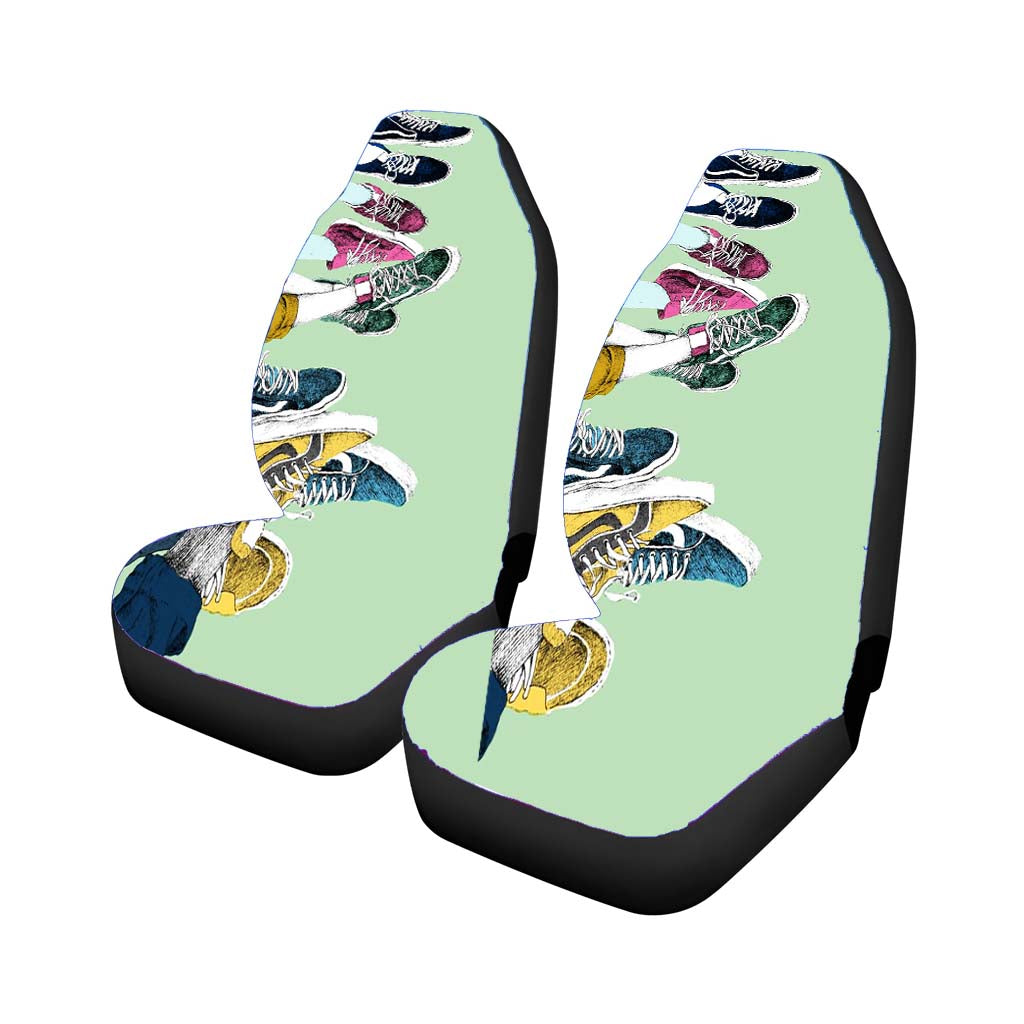 Vans Shoes Colleges car Seat Covers