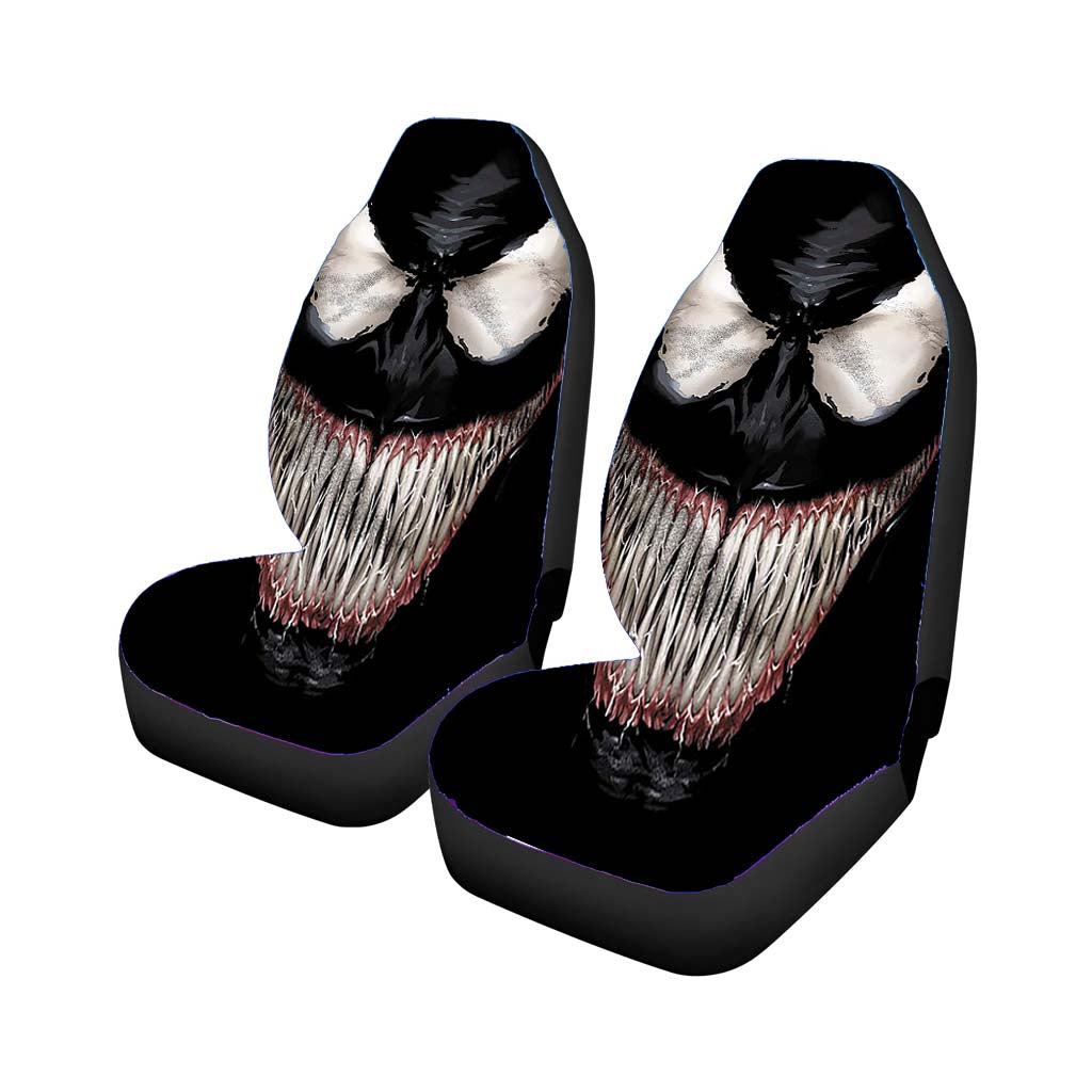Venom Mask 2 car Seat Covers