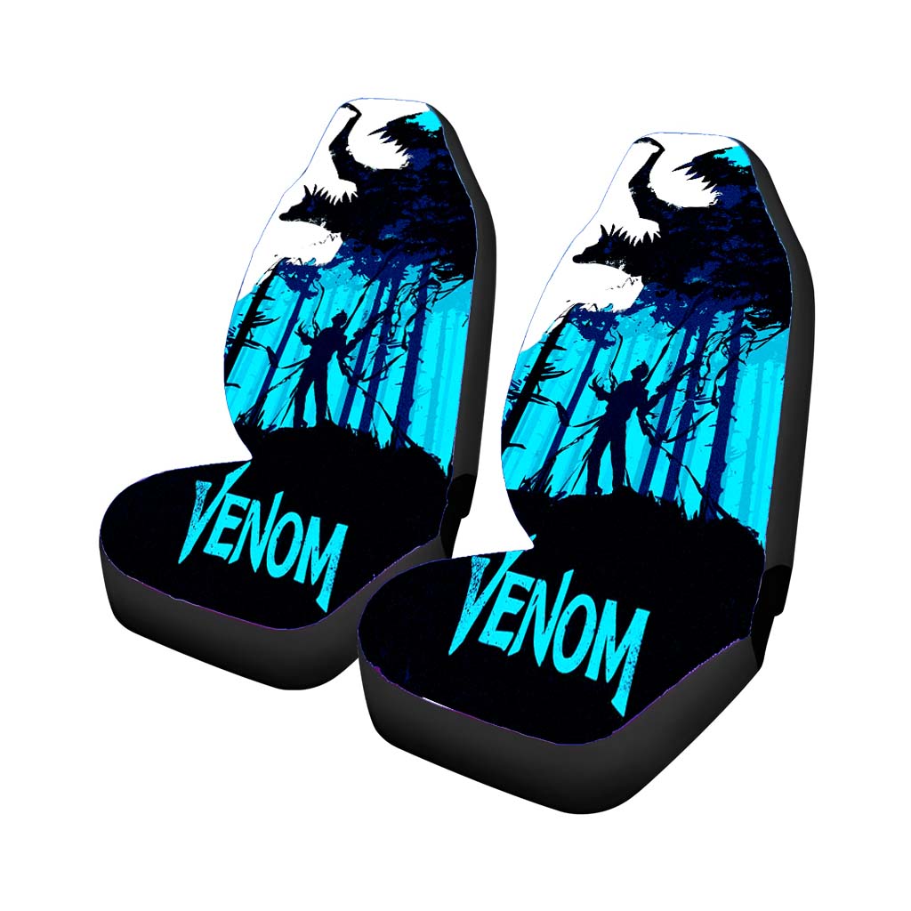Venom Poster Siluet car Seat Covers