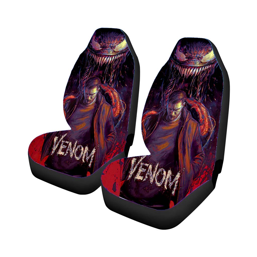 Venom Red Poster car Seat Covers