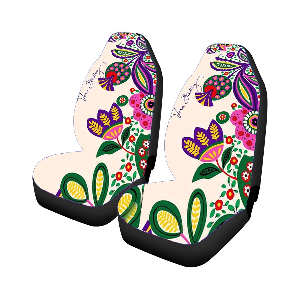 Vera Bradley Rose 2 car Seat Covers