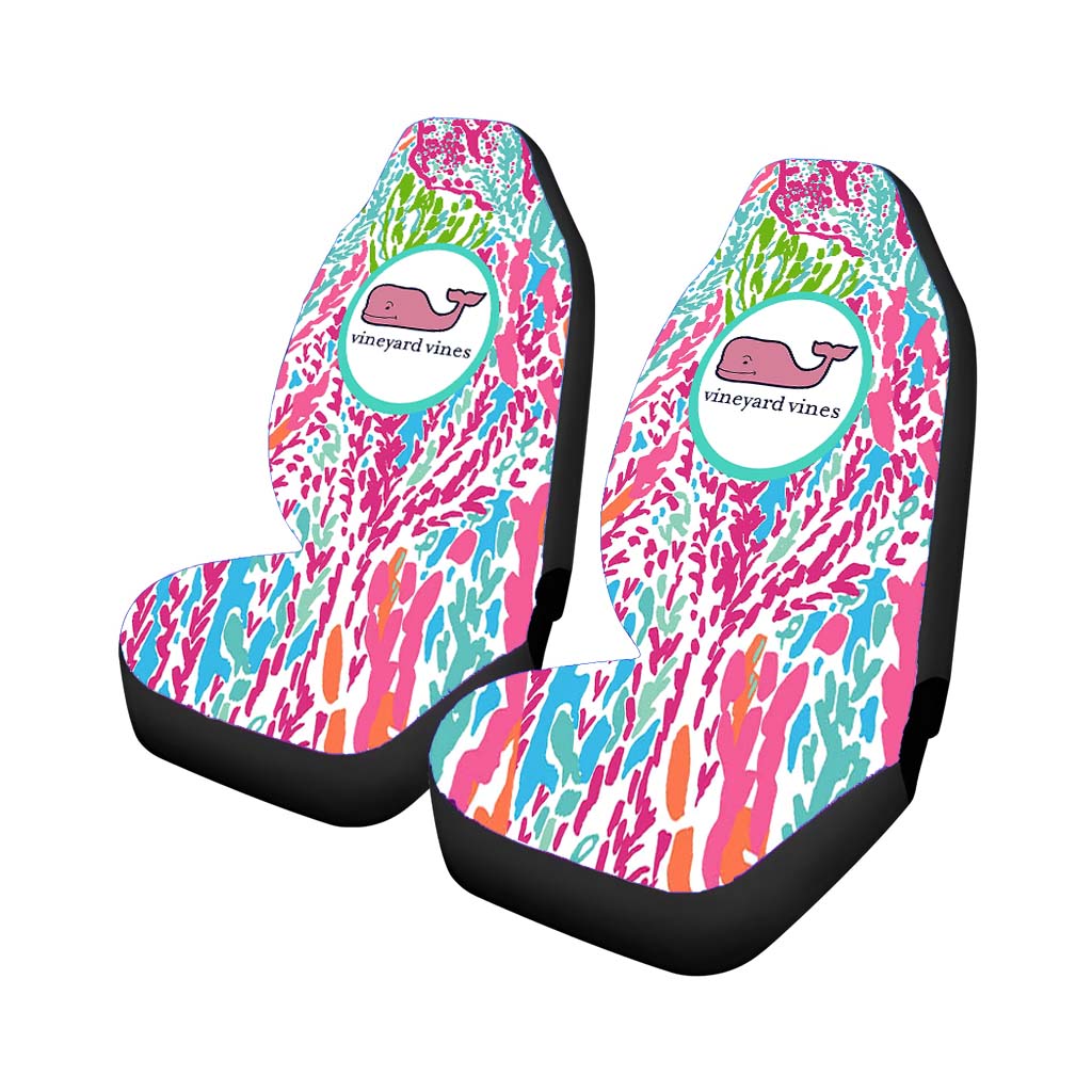 Vineyard Vines Algae Color car Seat Covers