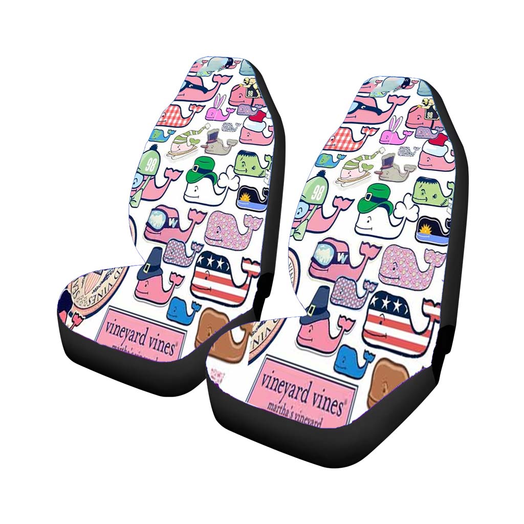 Vineyard Vines Whale car Seat Covers