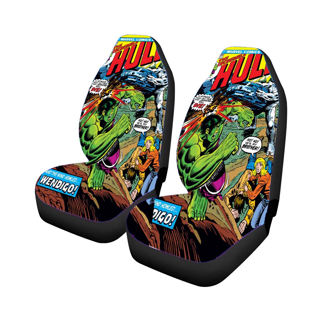 Vintage Comics The Incredible Hulk Cover car Seat Covers
