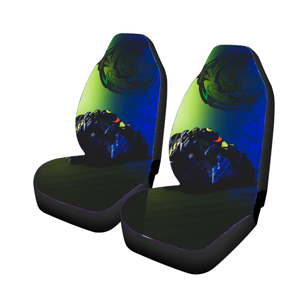 Vr 46 Moon The Doctor Logo car Seat Covers