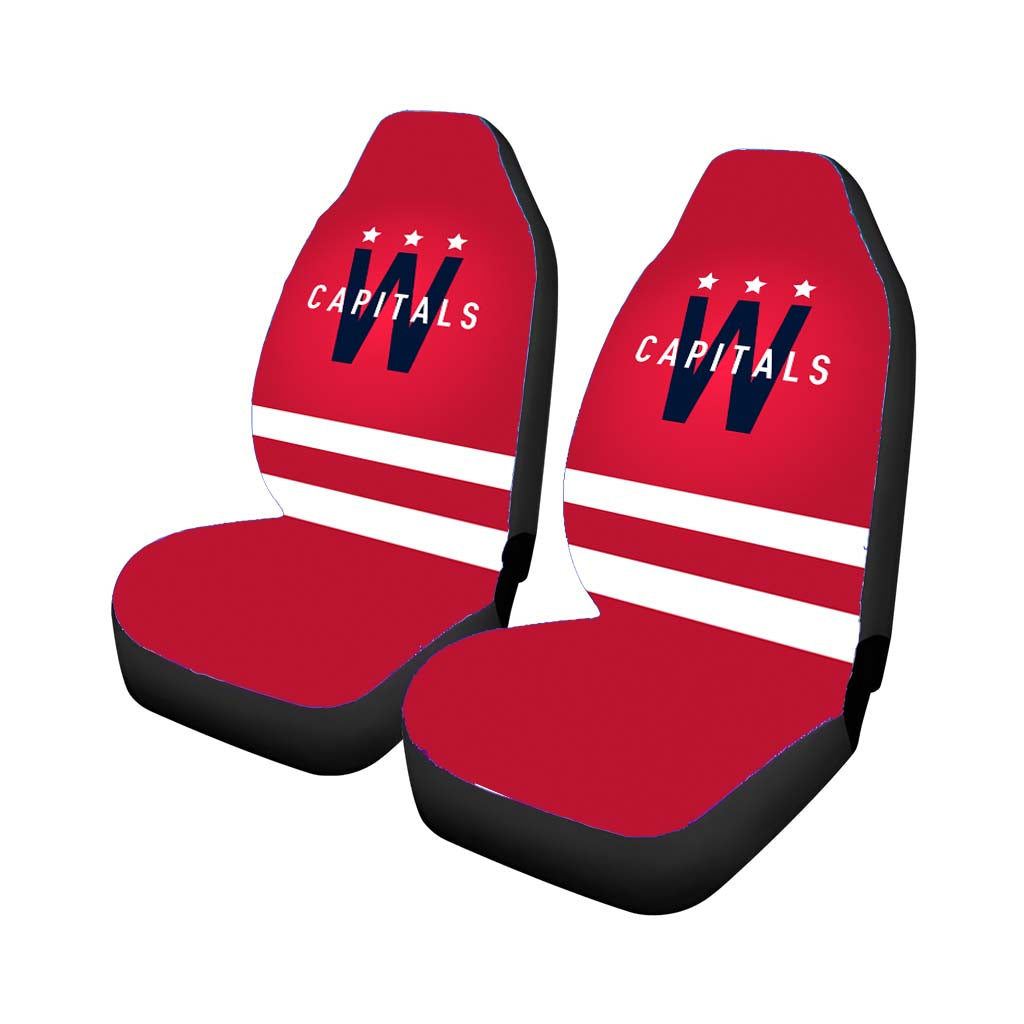 Washington Capitals 2 car Seat Covers