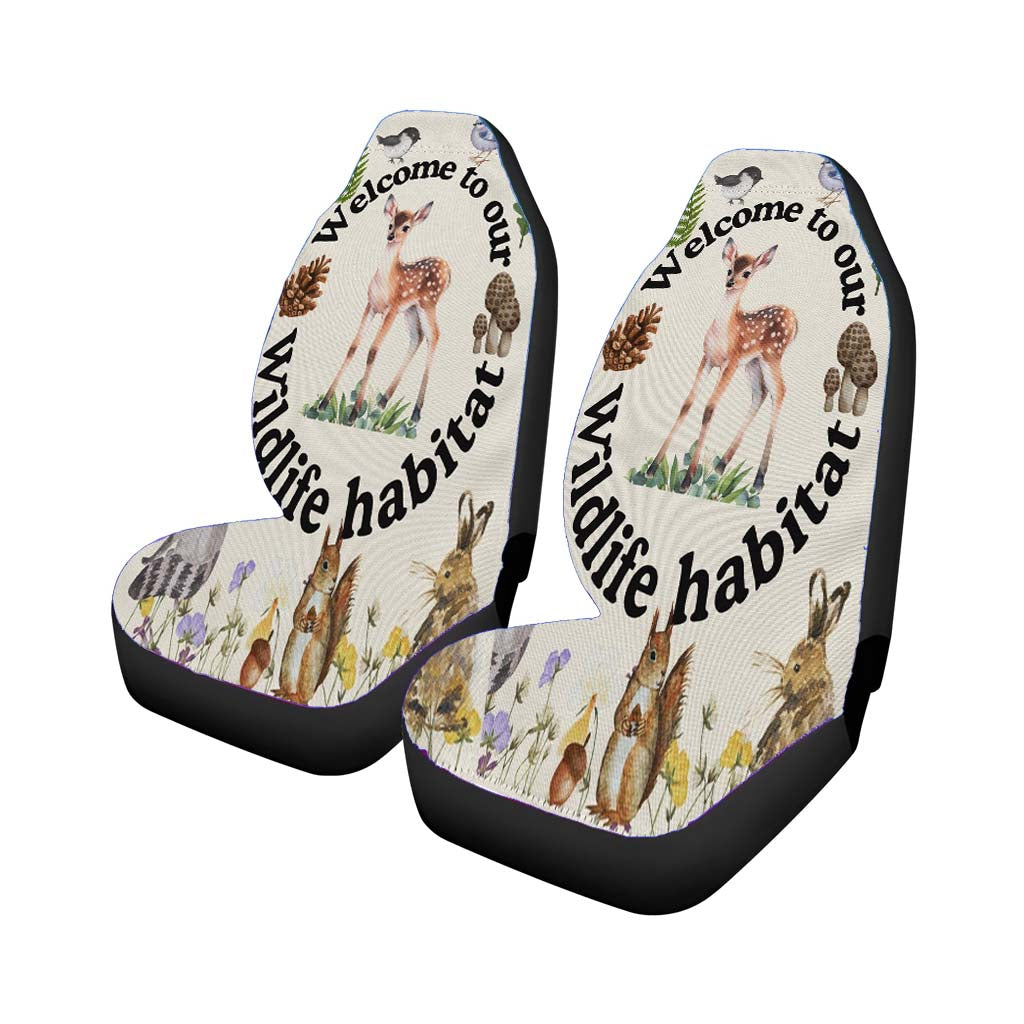 Wildlife Habitat car Seat Covers