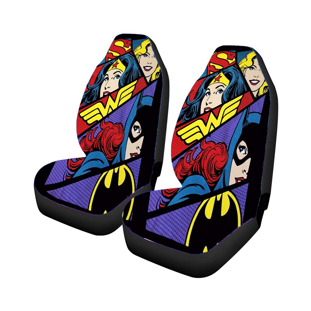 Wonder Woman Logo Supergirl Batgirl Dc Comics car Seat Covers