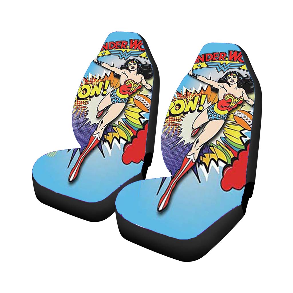 Wonder Woman Pop Art car Seat Covers