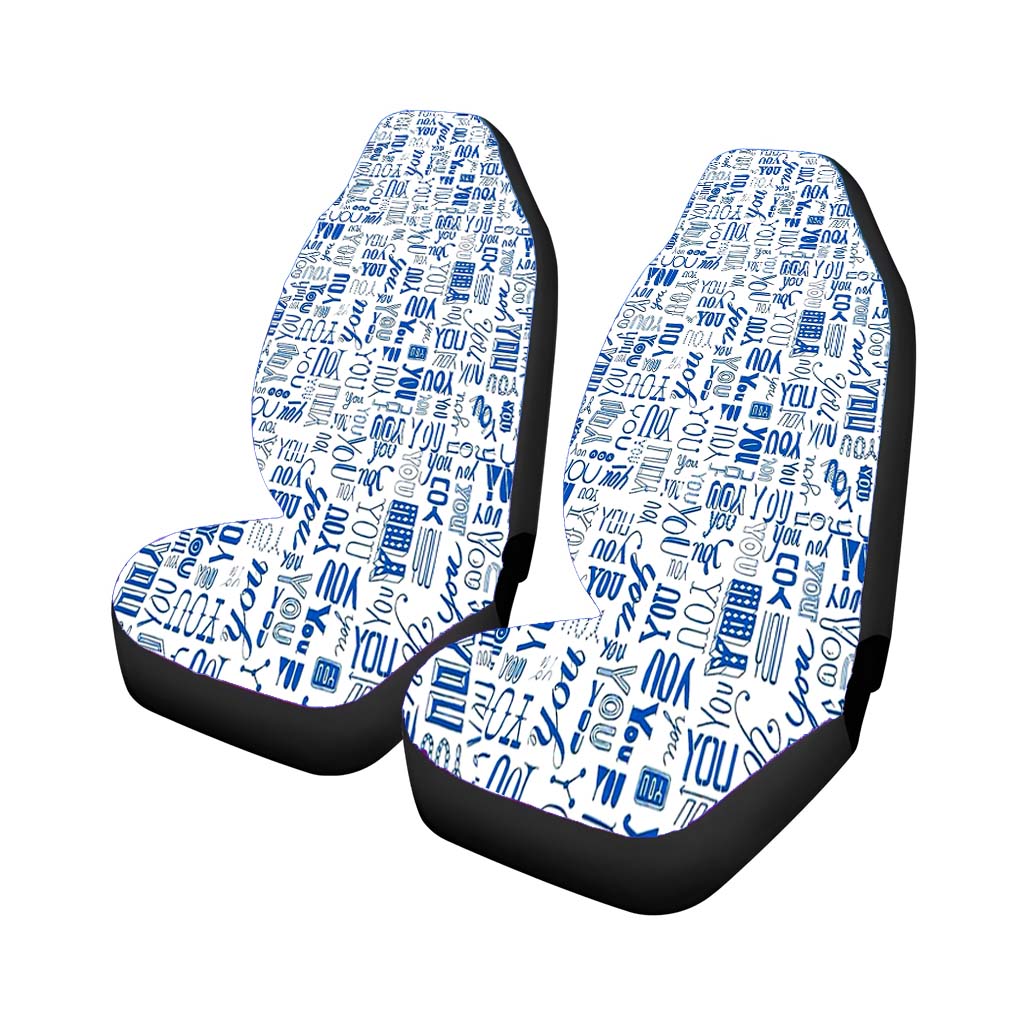 You Pattern car Seat Covers