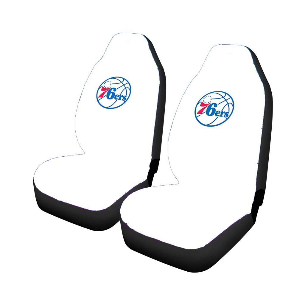 76ers partial primary Car Seat Covers