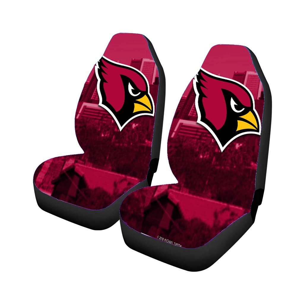 arizona cardinals emblem Car Seat Covers