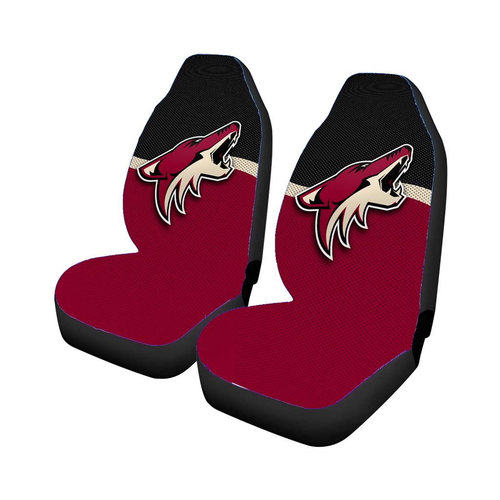 arizona coyotes logo jersey Car Seat Covers