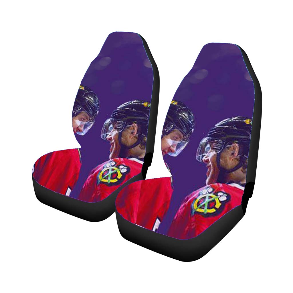 artemi panarin and patrick kane nhl Car Seat Covers