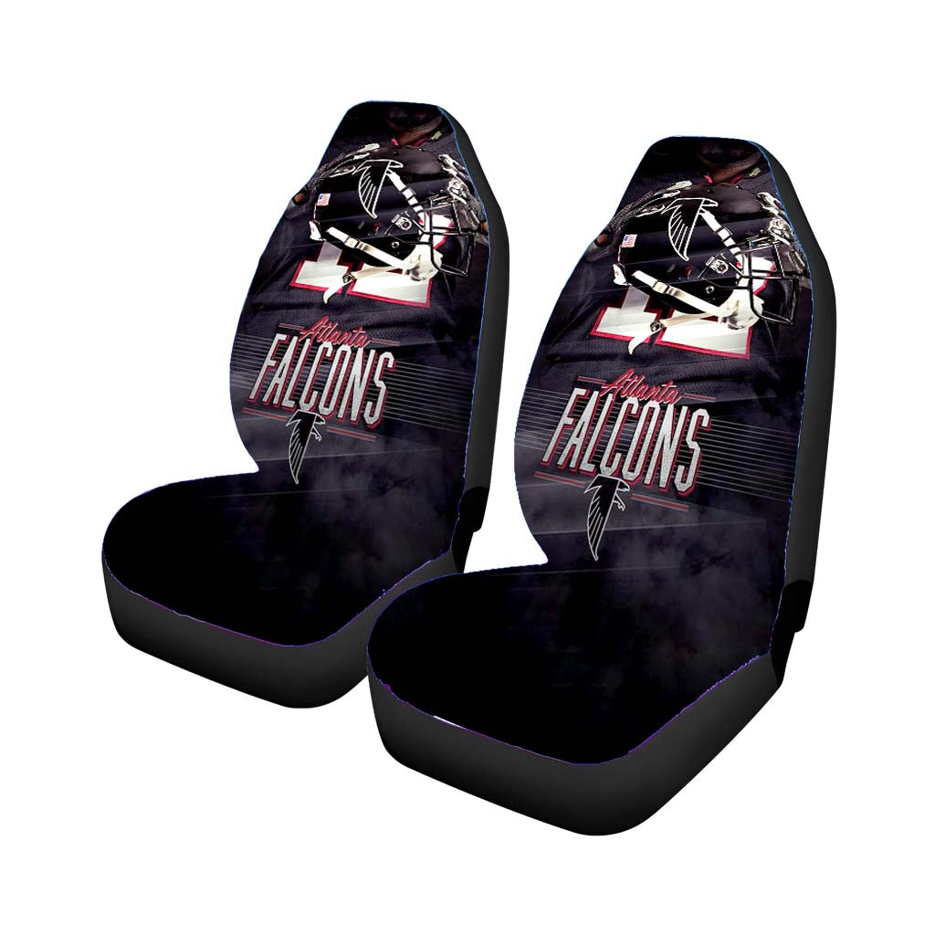 atlanta falcons baseball helmet Car Seat Covers