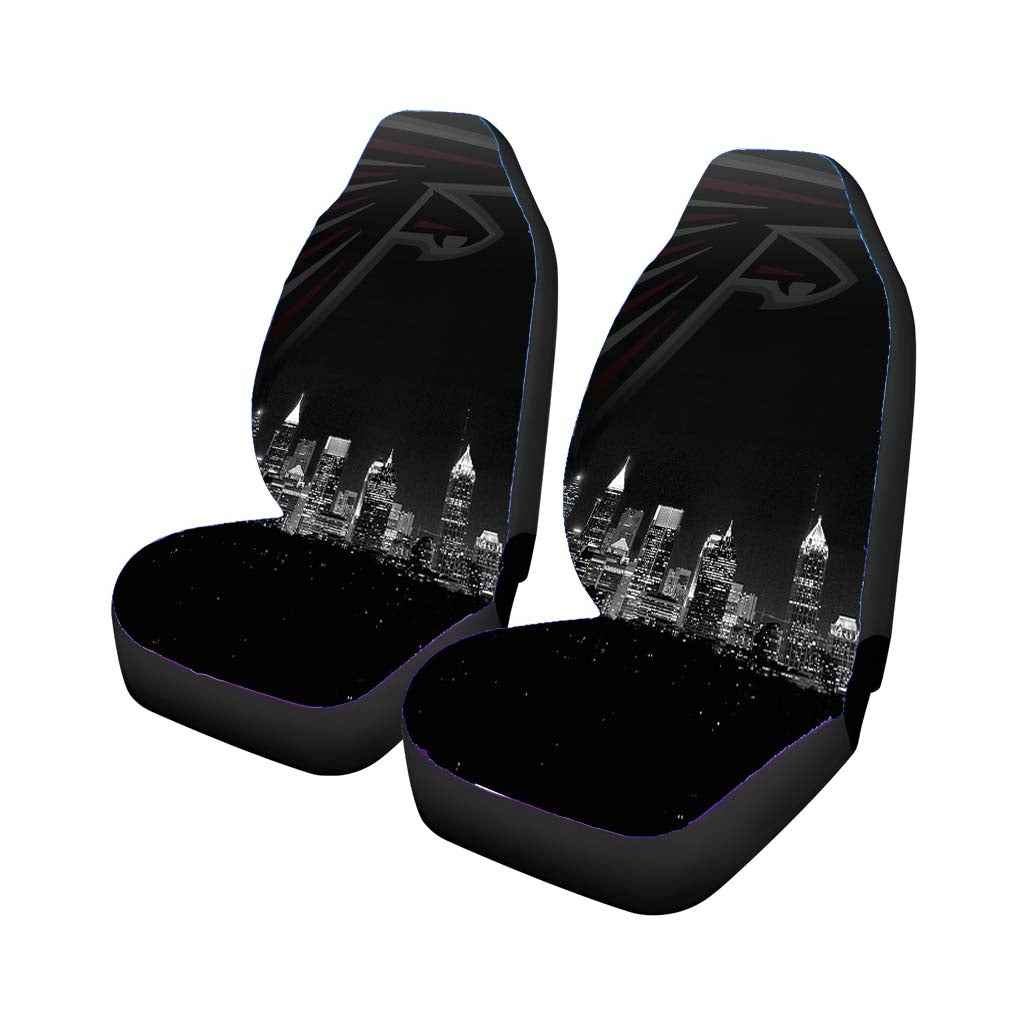 atlanta falcons night city Car Seat Covers