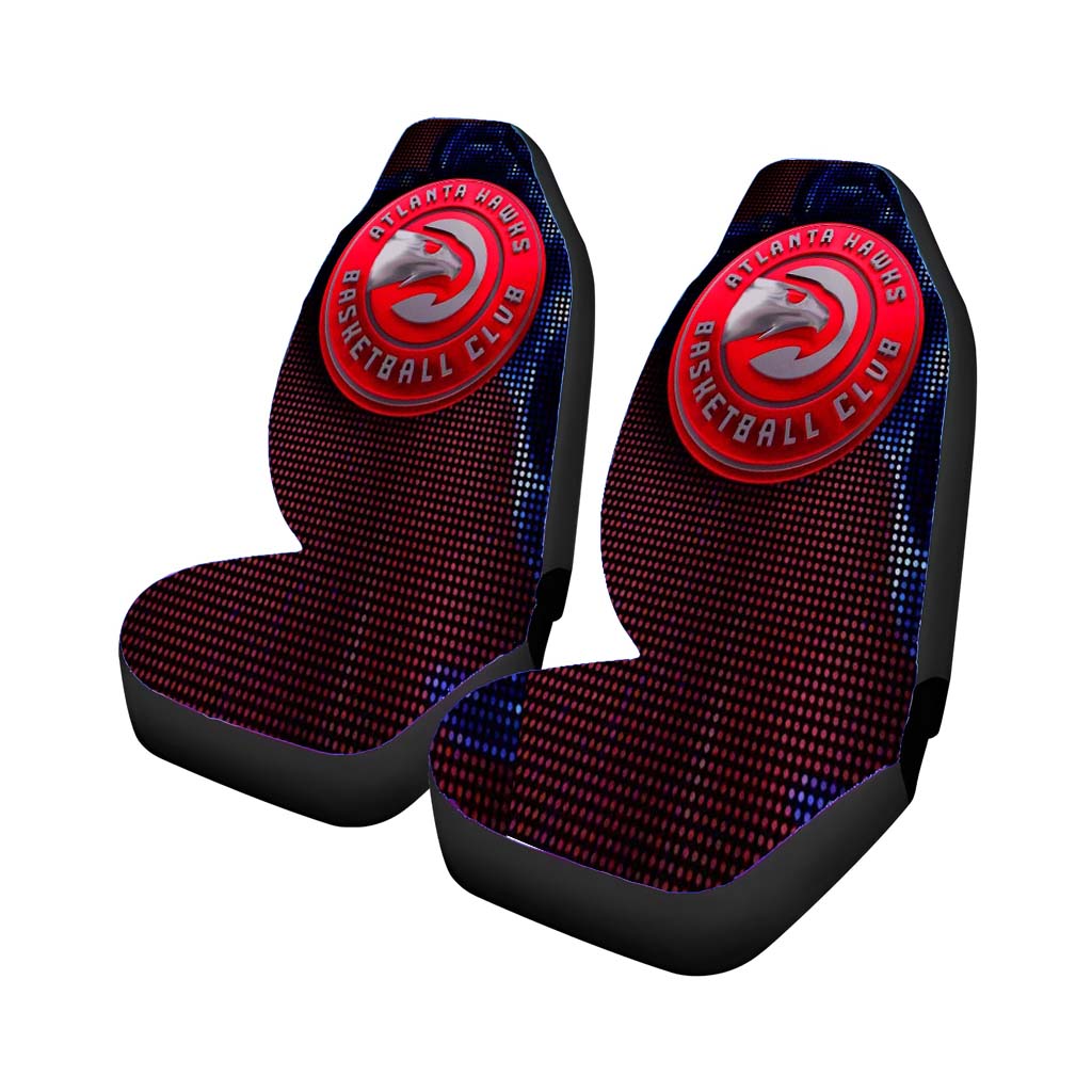 atlanta hawks emblem logo Car Seat Covers