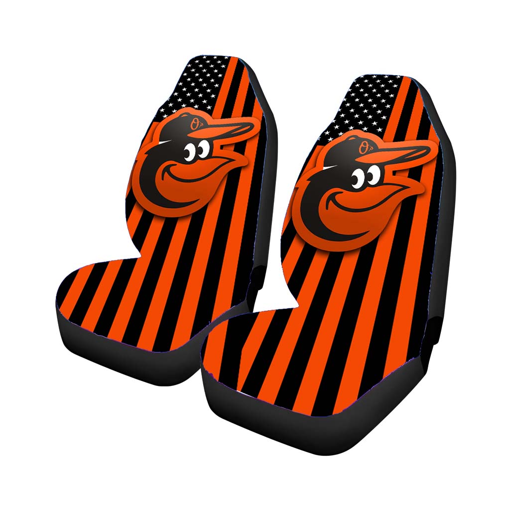baltimore orioles flag Car Seat Covers