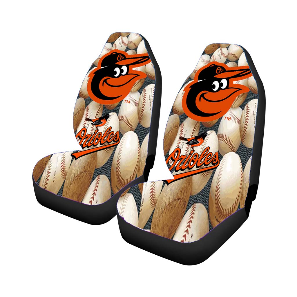 baltimore orioles mlb baseball Car Seat Covers