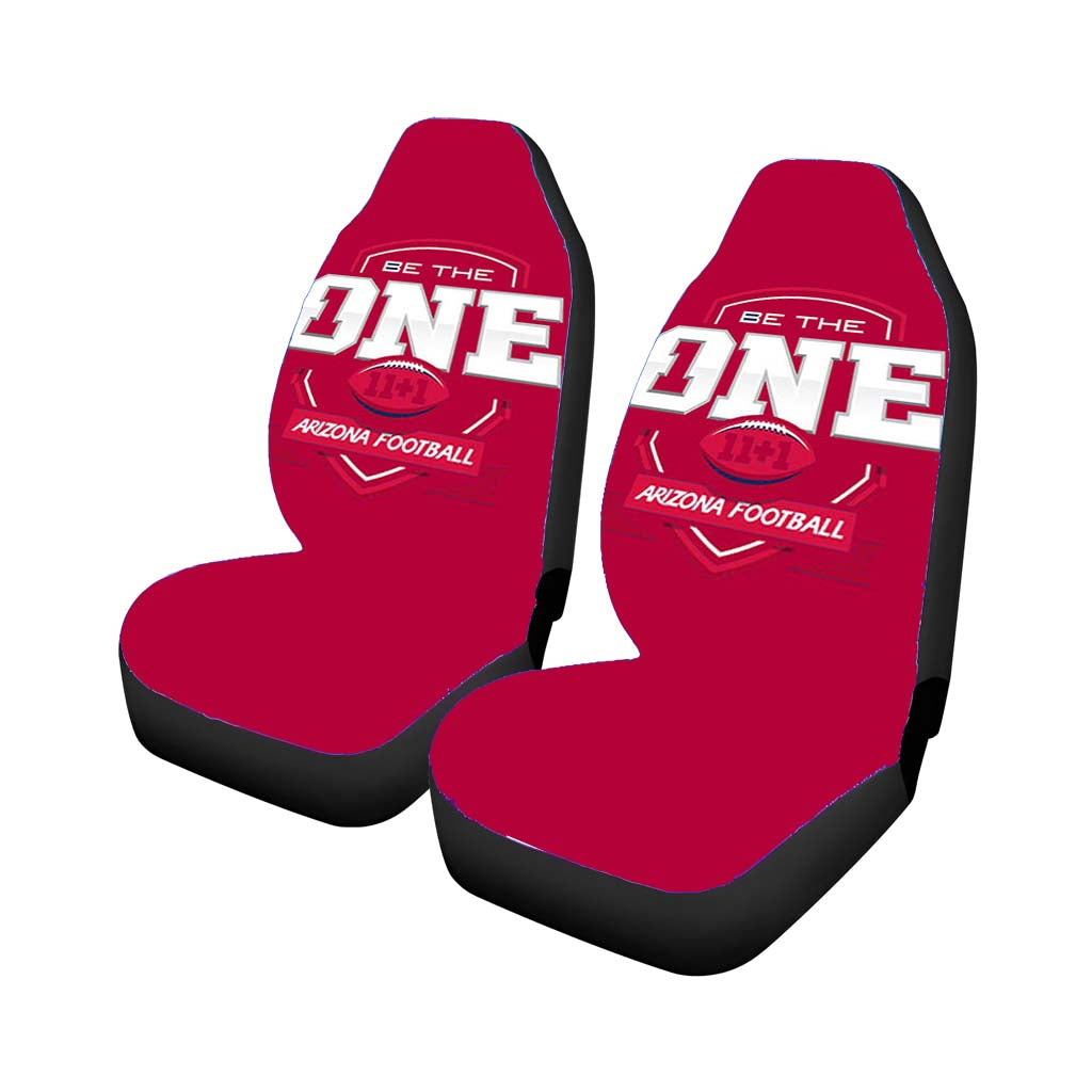 be the one arizona football pink Car Seat Covers