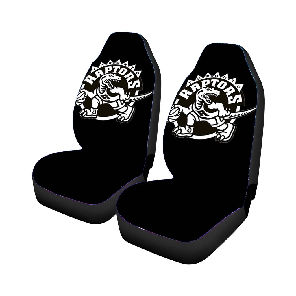 black and white toronto raptors Car Seat Covers