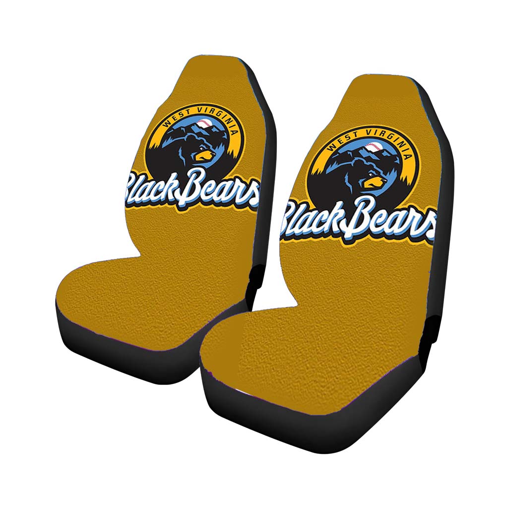 black bears Car Seat Covers