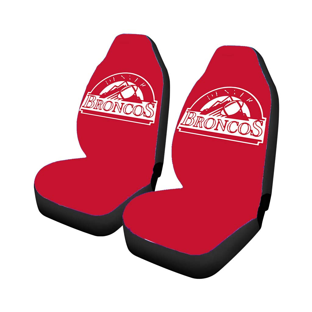broncos denvar Car Seat Covers