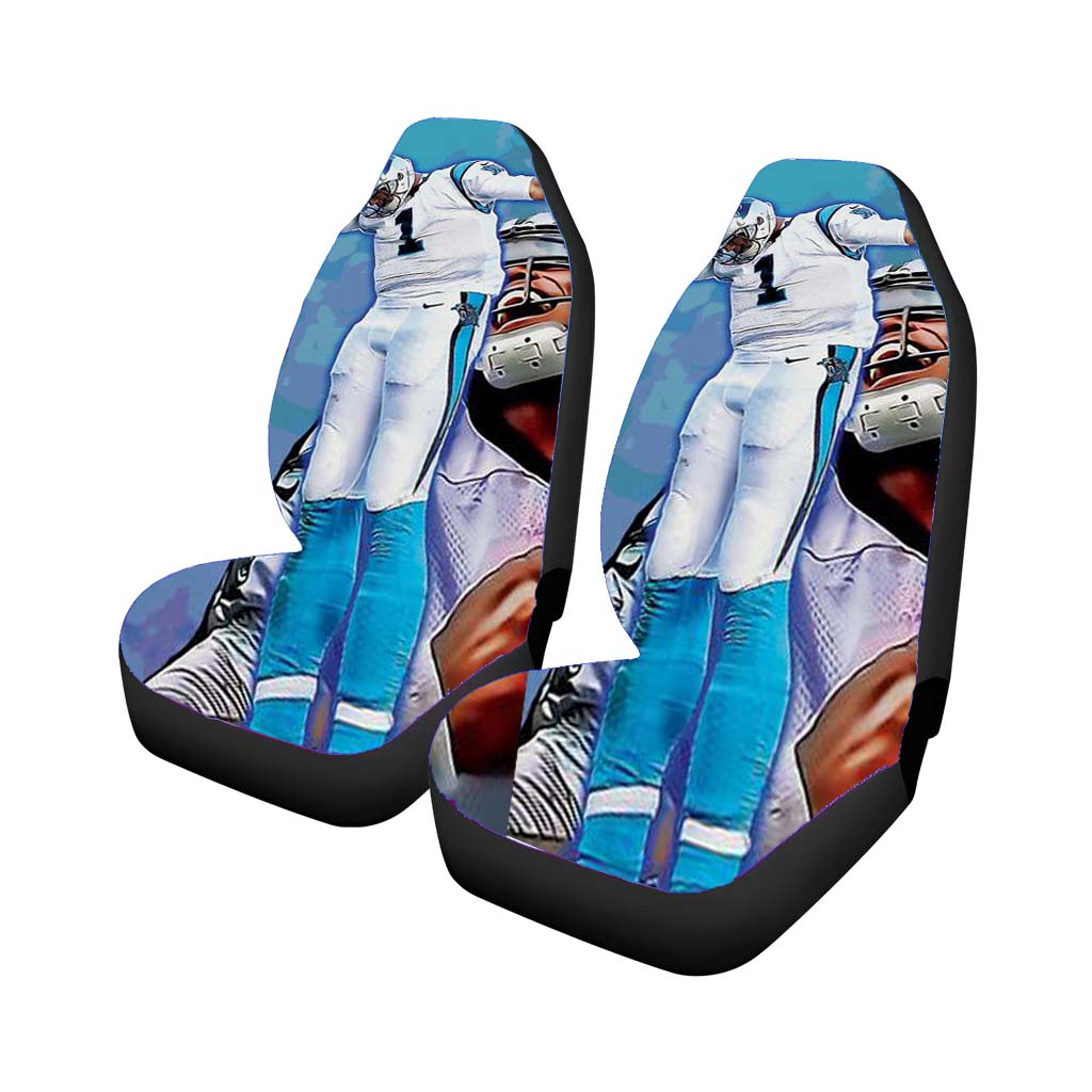 cam newton dab 2 art Car Seat Covers
