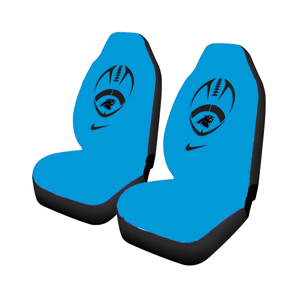 carolina panthers blue logo Car Seat Covers