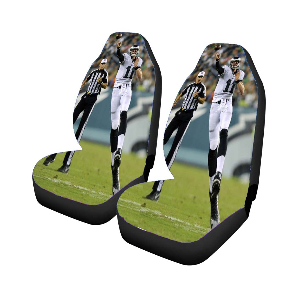 carson wentz eagles Car Seat Covers