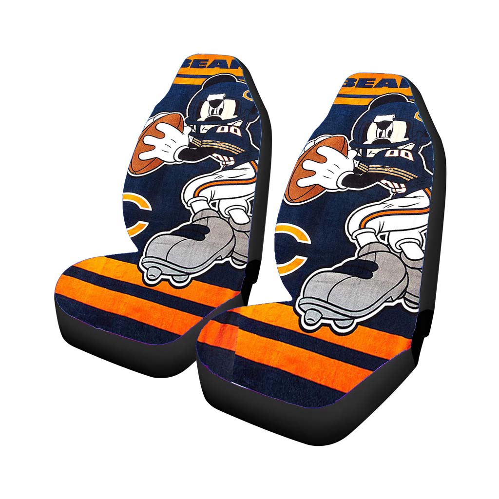 chicago bears disney mickey mouse Car Seat Covers