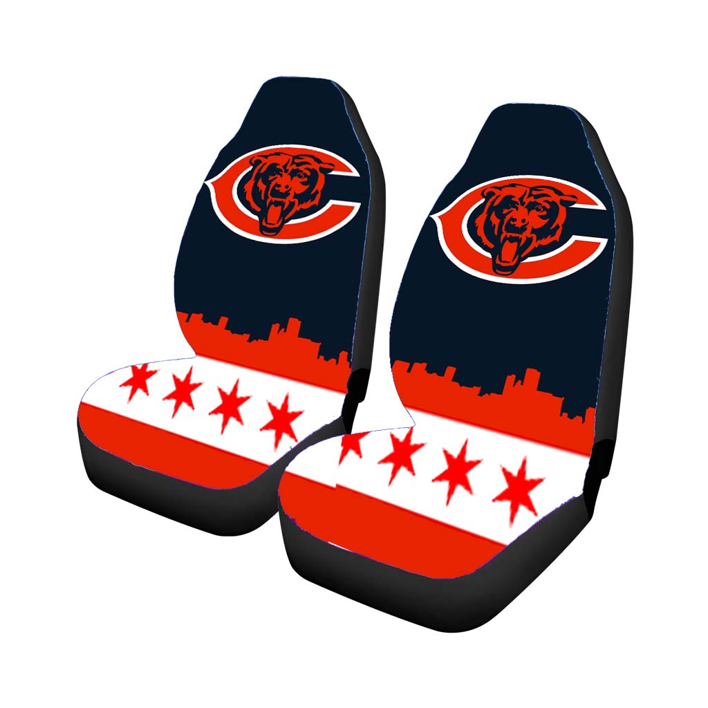 chicago bears town Car Seat Covers